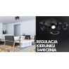 Lampa sufitowa PICO BLACK 4xGU10