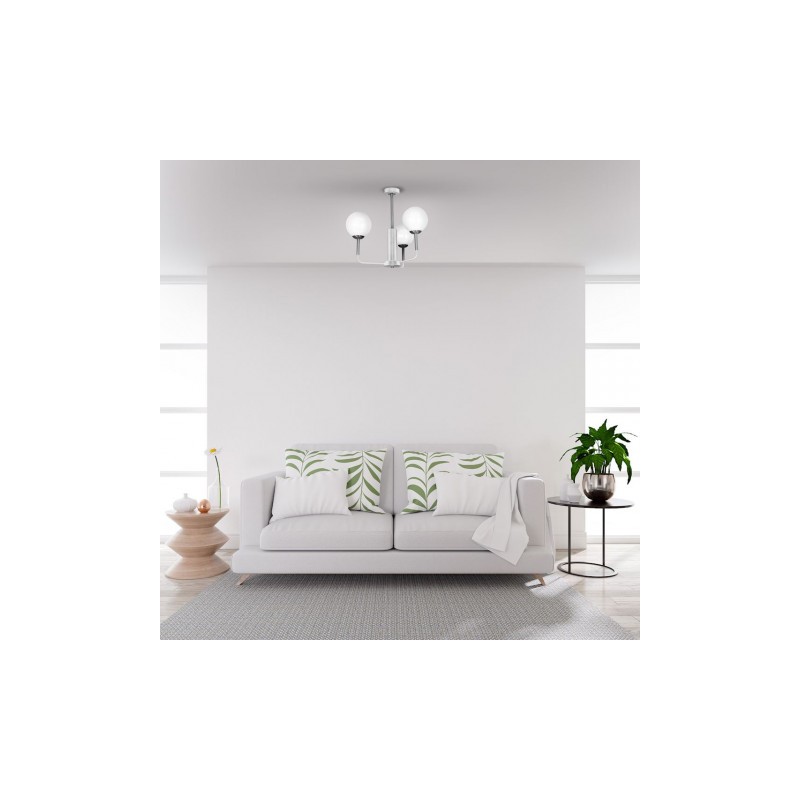 Żyrandol GENEVA WHITE 3xE14