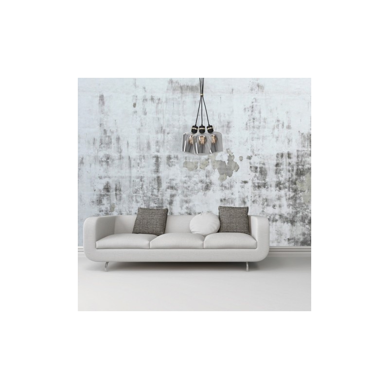 Lampa wisząca RICHMOND BLACK / GOLD 3xE27  Supeł