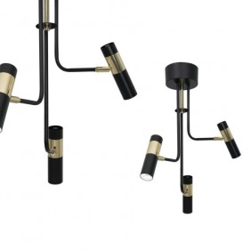 Lampa sufitowa DALLAS GOLD 3xGU10