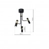 Lampa sufitowa DALLAS GOLD 3xGU10