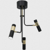 Lampa sufitowa DALLAS GOLD 3xGU10