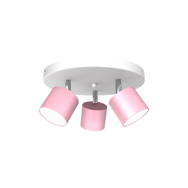 Lampa sufitowa DIXIE PINK 3xGX53
