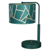 Lampka nocna ZIGGY GREEN Gold/Bottle green  1xE27
