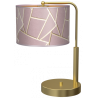 Lampka nocna ZIGGY PINK Gold/Pink 1xE27