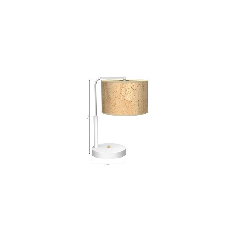 Lampa gabinetowa CORK White/Cork 1xE27