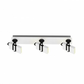CK170208-3 COSTA SPOT BIAŁY-CZARNY/WHITE&BLACK