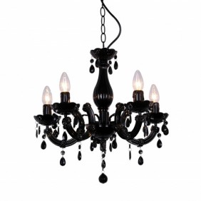 RLD94016-5B MAGNOLIA LAMPA WISZĄCA CZARNA/BLACK