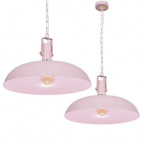 Lampa wisząca MOLLY PINK 1xE27 60W