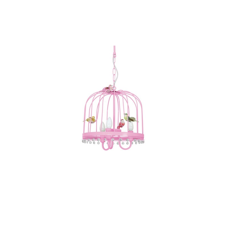 Lampa wisząca CANARIA PINK 3xE14