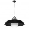 Lampa wisząca KAPPA BLACK / CHROME 1xE27 60W