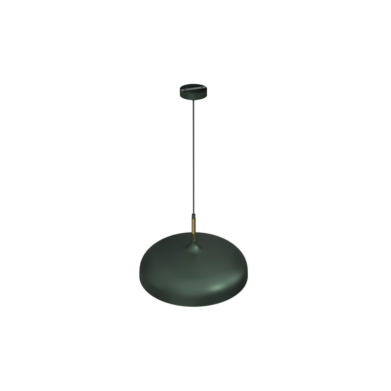 Lampa wisząca LINCOLN GREEN/GOLD 1xE27