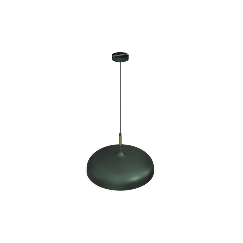 Lampa wisząca LINCOLN GREEN/GOLD 1xE27