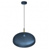 Lampa wisząca LINCOLN BLUE/GOLD 1xE27