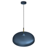 Lampa wisząca LINCOLN BLUE/GOLD 1xE27