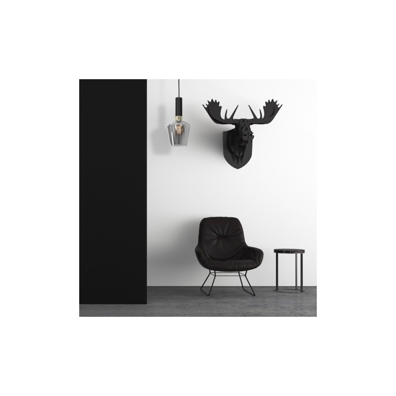 Lampa wisząca ROMA BLACK 1xE27
