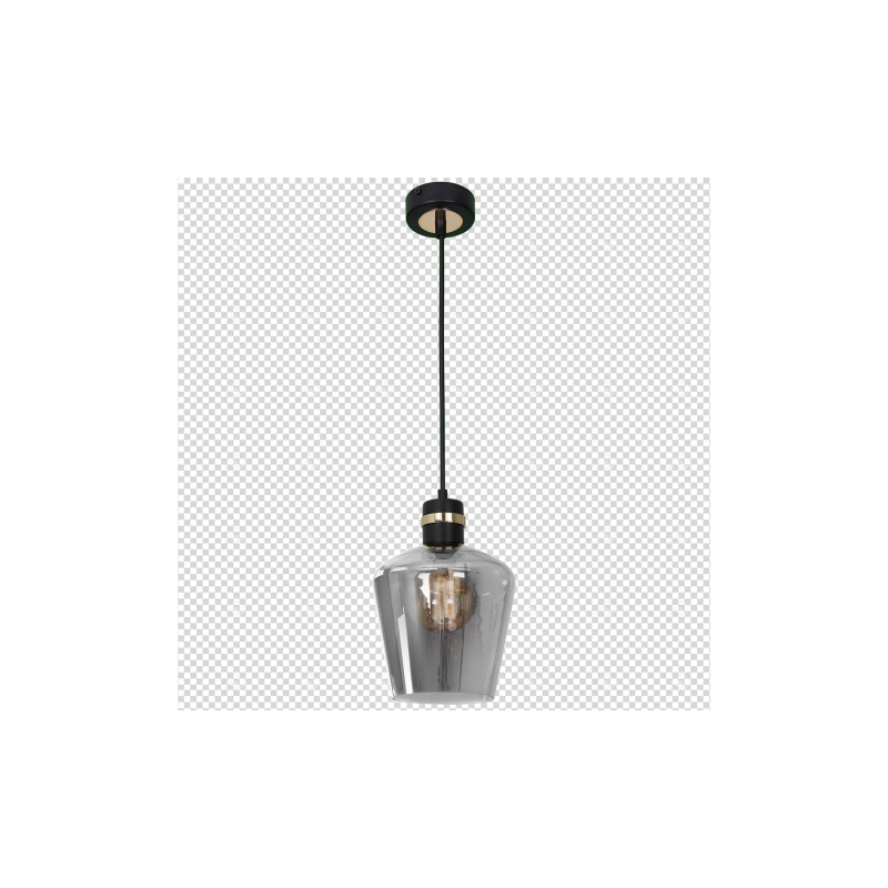 Lampa wisząca RICHMOND BLACK / GOLD 1xE27