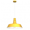 Lampa wisząca ENZO YELLOW 1xE27