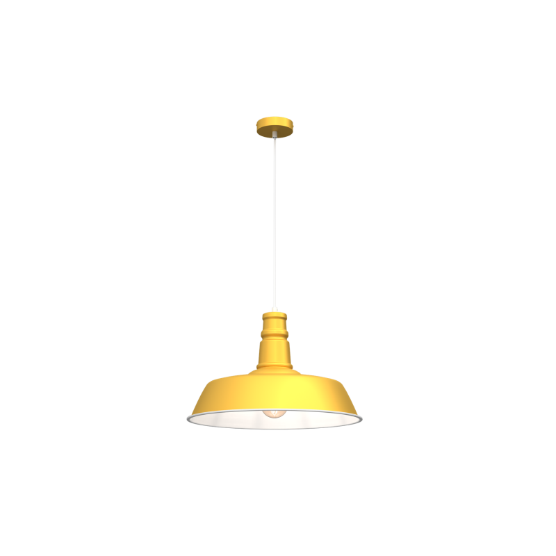 Lampa wisząca ENZO YELLOW 1xE27