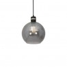 Lampa wisząca OMEGA BLACK / GOLD 1xE27