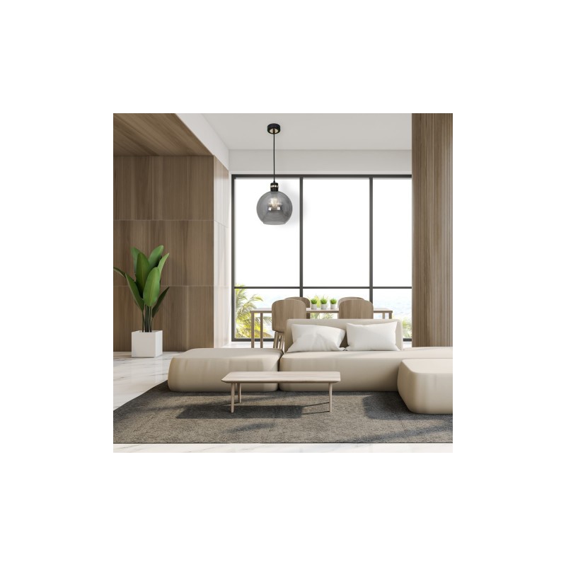 Lampa wisząca OMEGA BLACK / GOLD 1xE27