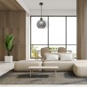 Lampa wisząca OMEGA BLACK / GOLD 1xE27