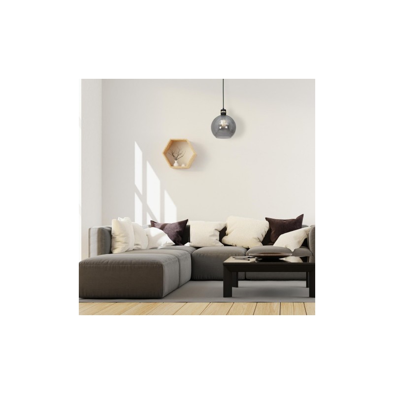 Lampa wisząca OMEGA BLACK / GOLD 1xE27