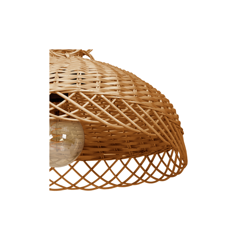 Lampa wisząca VIMINI NATURAL WOOD 1xE27