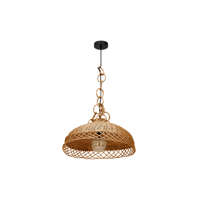 Lampa wisząca VIMINI NATURAL WOOD 1xE27