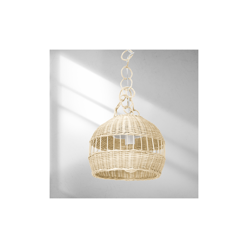 Lampa wisząca VIMINI WHITE 1xE27