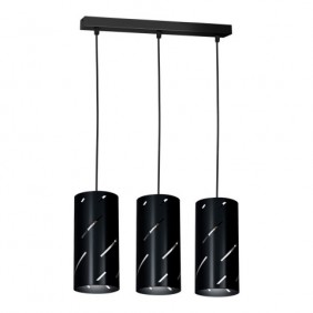 Lampa wisząca JIM BLACK 3xE27