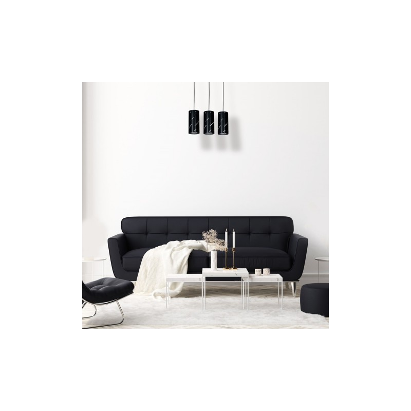 Lampa wisząca JIM BLACK 3xE27