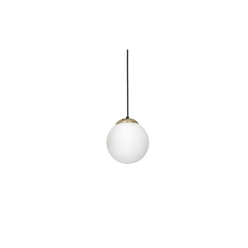 Lampa wisząca SPARTA BLACK / GOLD 1xE27