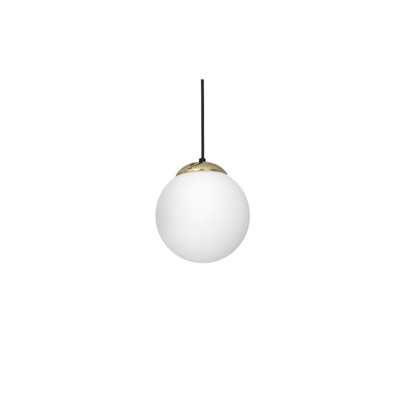 Lampa wisząca SPARTA BLACK / GOLD 1xE27