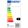Kinkiet Ścienny V-TAC 6W LED Szary IP65 Obrotowy 350st VT-816 3000K 660lm