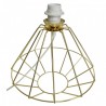 Lampa stojąca LUPO WITE/GOLD 1xE27