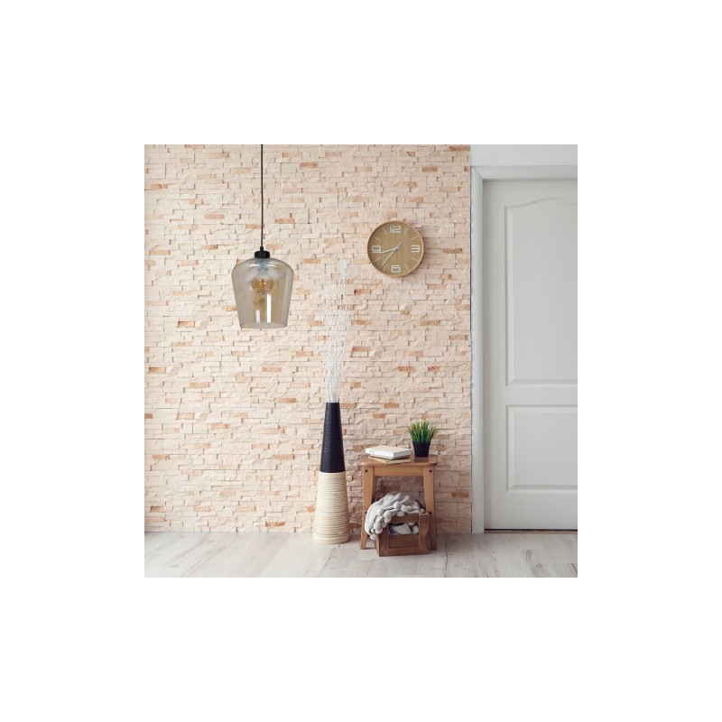 Lampa wisząca SANTIAGO AMBER 1xE27
