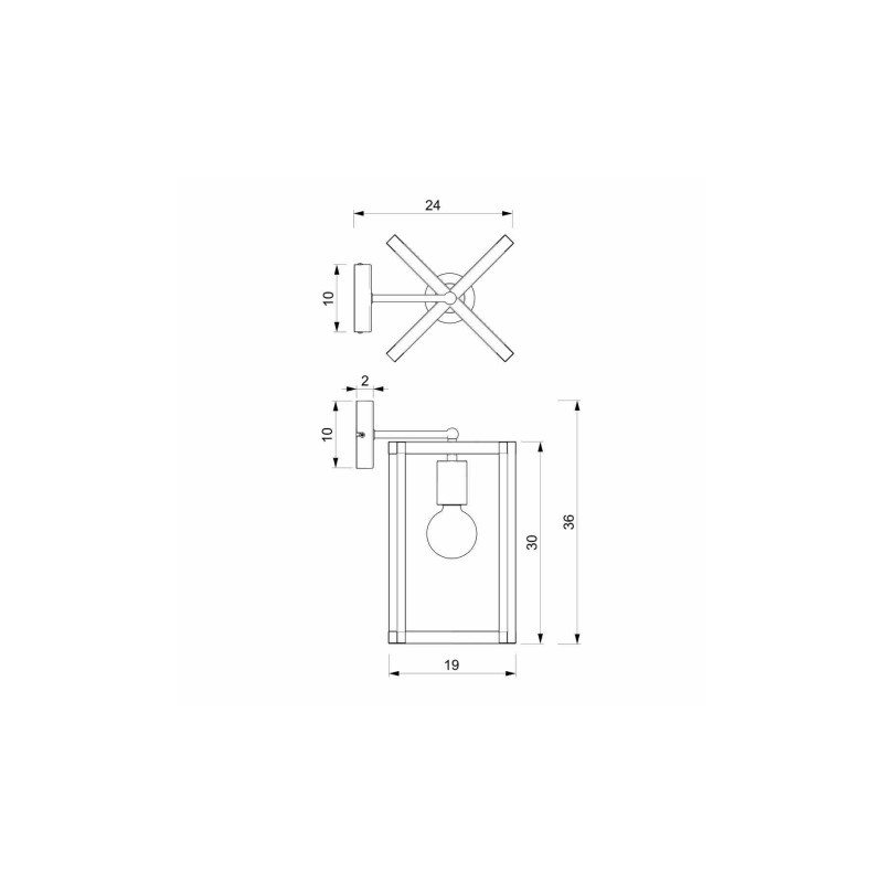 Kinkiet ARNOLD 1xE27