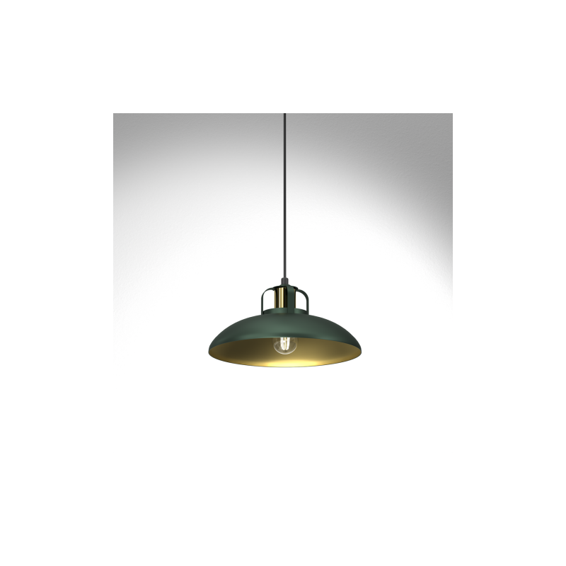 Lampa wisząca FELIX GREEN/GOLD 1xE27