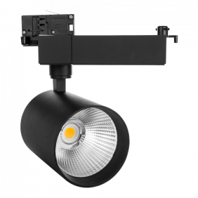 Czarna szynowa oprawa LED 27W MDR GEMINA 2 840 12ST - 4000K