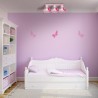 Lampa sufitowa KAGO PINK 3XE27
