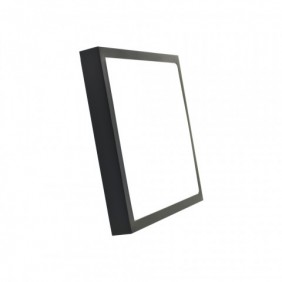 Plafoniera   OSMO E27x2 kwadratowa czarna INQ