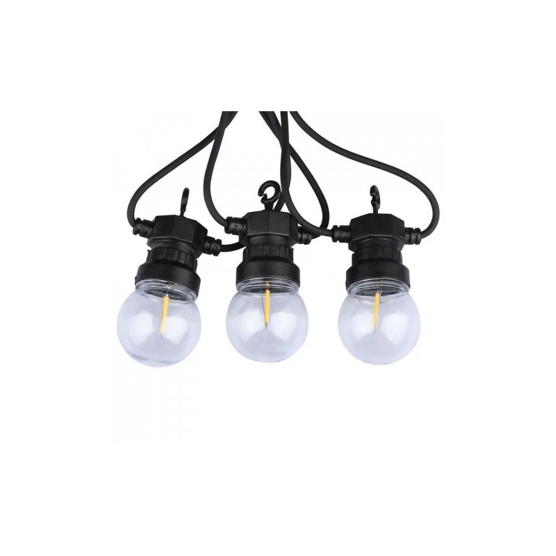 Girlanda Ogrodowa V-TAC (sznur) 6W LED 5 metrów 10 żarówek 0,4W Filament VT-71510 3000K 350lm