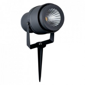 Oprawa Ogrodowa LED V-TAC Wbijana 12W Czarna VT-857 3000K 720lm