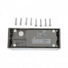 Oprawa Ścienna V-TAC 12W LED Góra Dół Szary IP65 VT-8057 6400K 1150lm