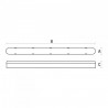 Lampa LED hermetyczna LIMEA LED 24W 60CM NW