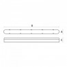 Lampa LED hermetyczna LIMEA LED 24W 60CM NW