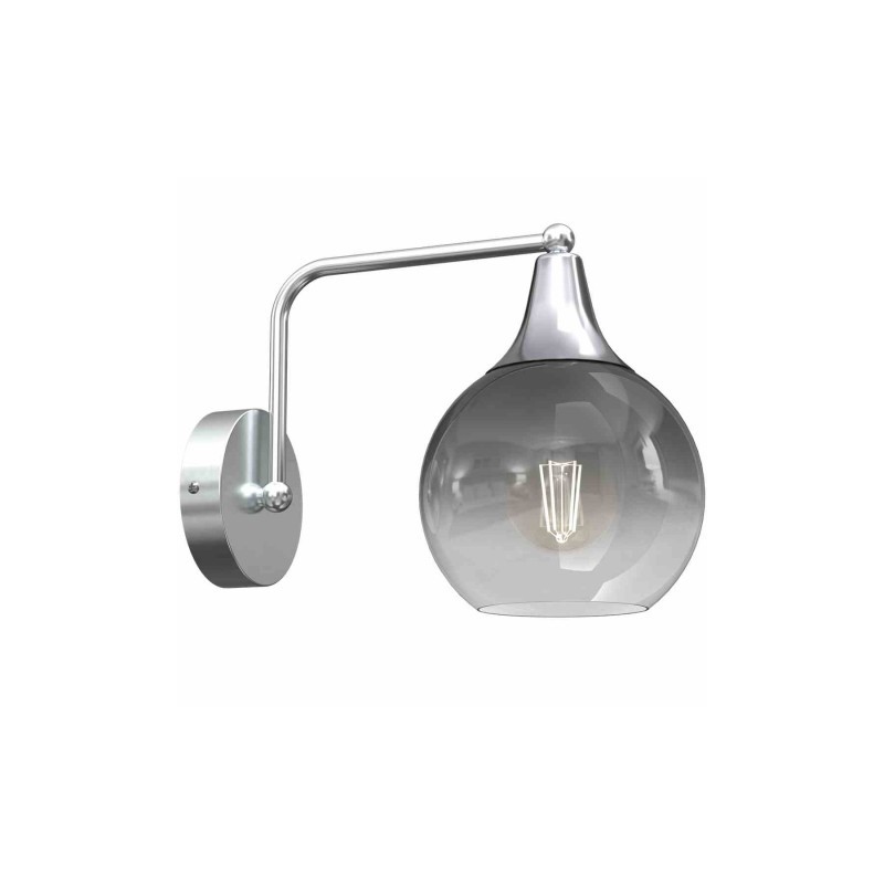 Kinkiet PALLA SILVER 1xE27