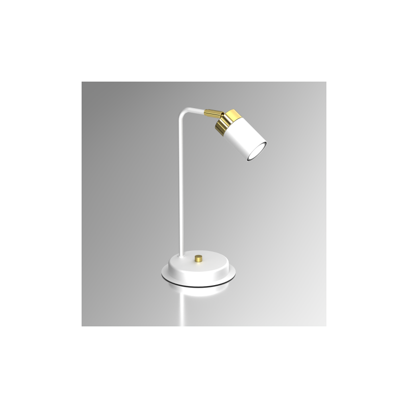 Lampka nocna JOKER WHITE/GOLD 1xGU10