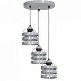 Lampa wisząca LARS GREY 3xE27